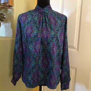 VTG ‘80’s-‘90’s Blouse